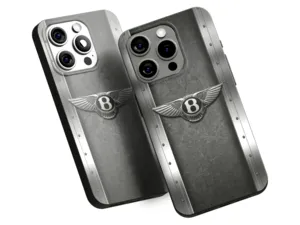 Bentley Cover in Silicone Smartphone Serie Alta Gamma Pro